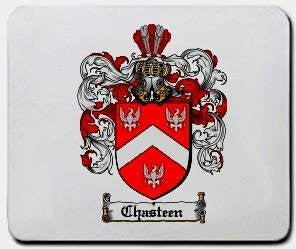 Chasteen coat of arms mouse pad
