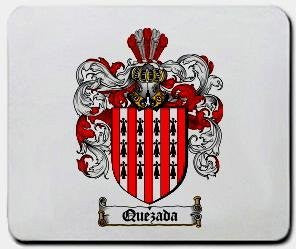 Quezada coat of arms mouse pad