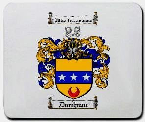 Durehame coat of arms mouse pad