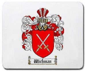 Wichman coat of arms mouse pad