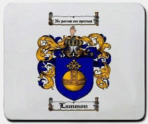 Lammon coat of arms mouse pad