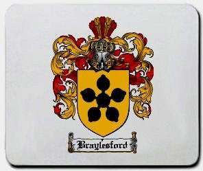 Braylesford coat of arms mouse pad
