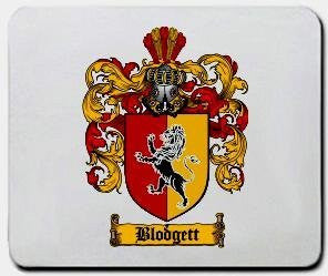 Blodgett coat of arms mouse pad