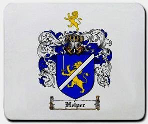 Helper coat of arms mouse pad