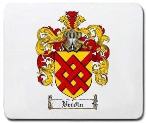 Verdin coat of arms mouse pad