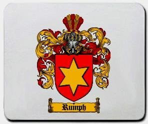Rumph coat of arms mouse pad