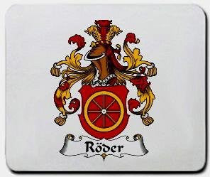 Roder coat of arms mouse pad