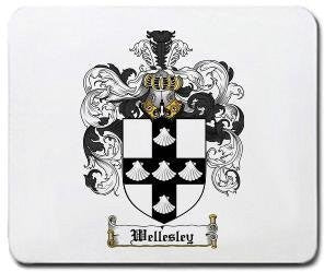 Wellesley coat of arms mouse pad