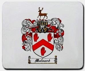 Mainard coat of arms mouse pad