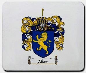 Allam coat of arms mouse pad
