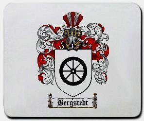 Bergstedt coat of arms mouse pad