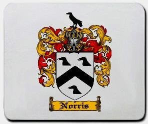 Norris coat of arms mouse pad