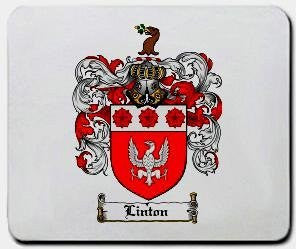 Linton coat of arms mouse pad
