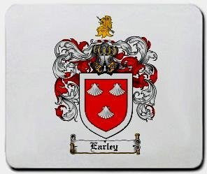 Earley coat of arms mouse pad