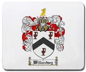 Willardsey coat of arms mouse pad