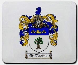 O'doolin coat of arms mouse pad