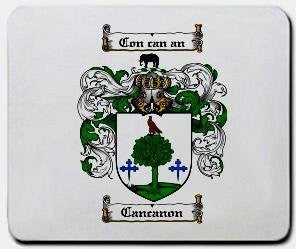 Cancanon coat of arms mouse pad