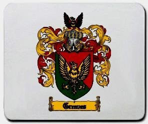 Greaves coat of arms mouse pad