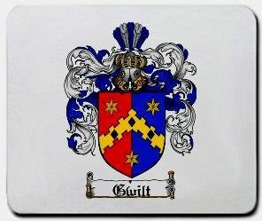 Gwilt coat of arms mouse pad