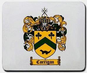 Corrigan coat of arms mouse pad