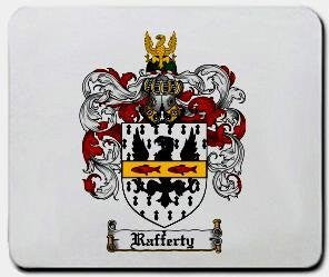 Rafferty coat of arms mouse pad