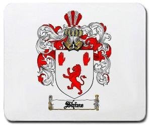 Shine coat of arms mouse pad