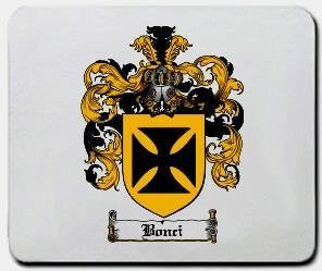 Bonci coat of arms mouse pad