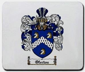 Oferton coat of arms mouse pad
