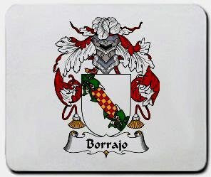 Borrajo coat of arms mouse pad