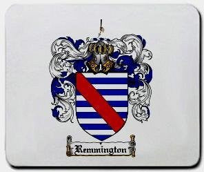 Remmington coat of arms mouse pad