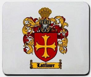 Lattimer coat of arms mouse pad
