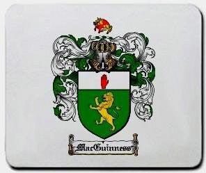 Macguinness coat of arms mouse pad