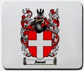 Ascani coat of arms mouse pad