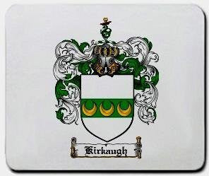 Kirkaugh coat of arms mouse pad