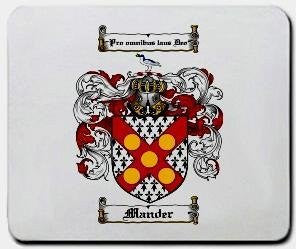 Mander coat of arms mouse pad