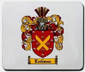 Ledesma coat of arms mouse pad