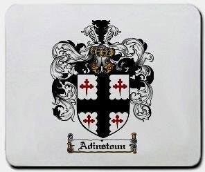 Adinstoun coat of arms mouse pad