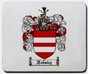 Foksley coat of arms mouse pad