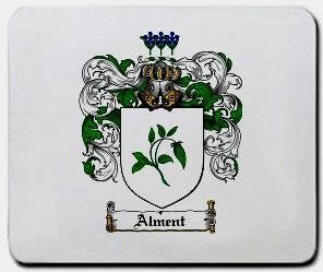 Alment coat of arms mouse pad