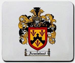 Armistead coat of arms mouse pad