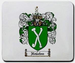 Newdon coat of arms mouse pad