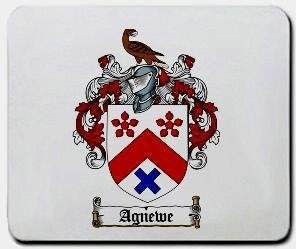 Agnewe coat of arms mouse pad