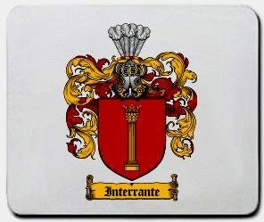 Interrante coat of arms mouse pad