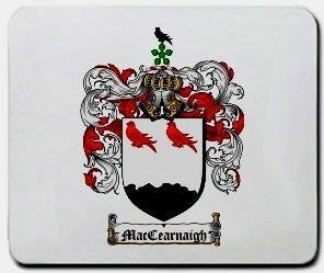 Maccearnaigh coat of arms mouse pad