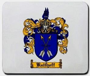 Kalthoff coat of arms mouse pad