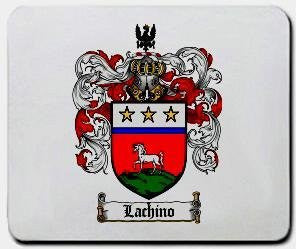 Lachino coat of arms mouse pad