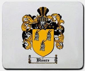 Bloare coat of arms mouse pad