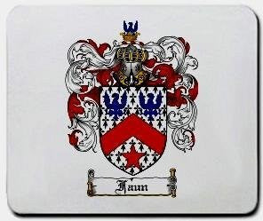 Faun coat of arms mouse pad