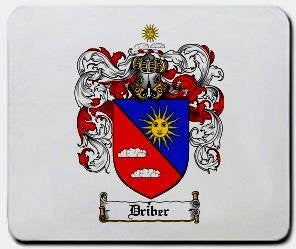 Driber coat of arms mouse pad