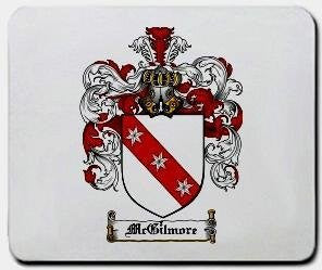 Mcgilmore coat of arms mouse pad